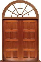 8 panel: double door