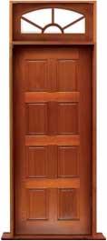 8 panel: double door