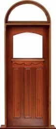 federation archtop: door in frame