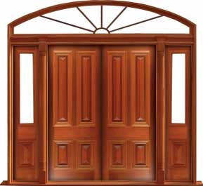 cricket bat: double door