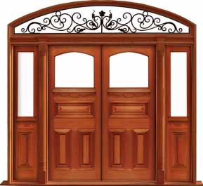 edwardian: double door