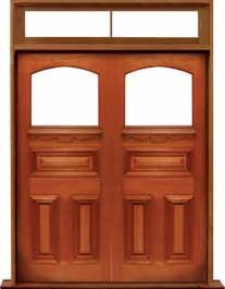 edwardian: double door