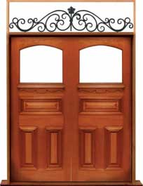edwardian: double door