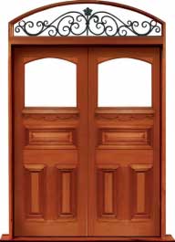 edwardian: double door