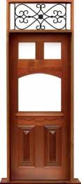 queen anne: door in frame